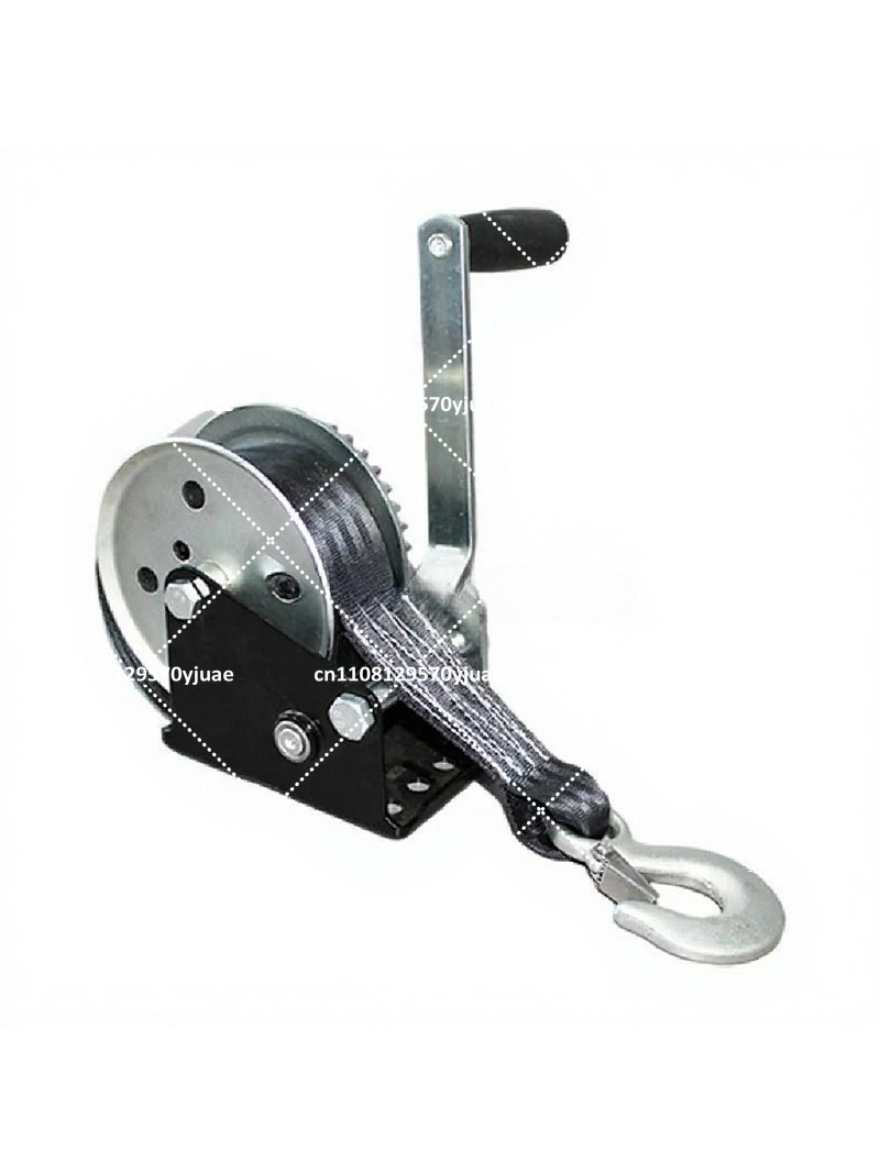 Boat Trailer Winch Strap - Двухскоростная ручная лебедка для лодок и