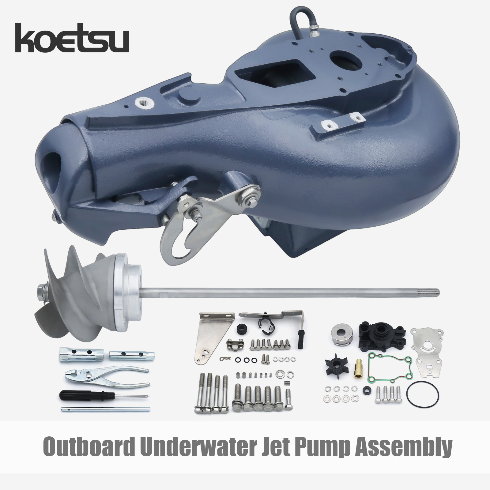 Outboard Motor 40Hp 2 Stroke - Подводный струйный насос KOETSU, совместимый с