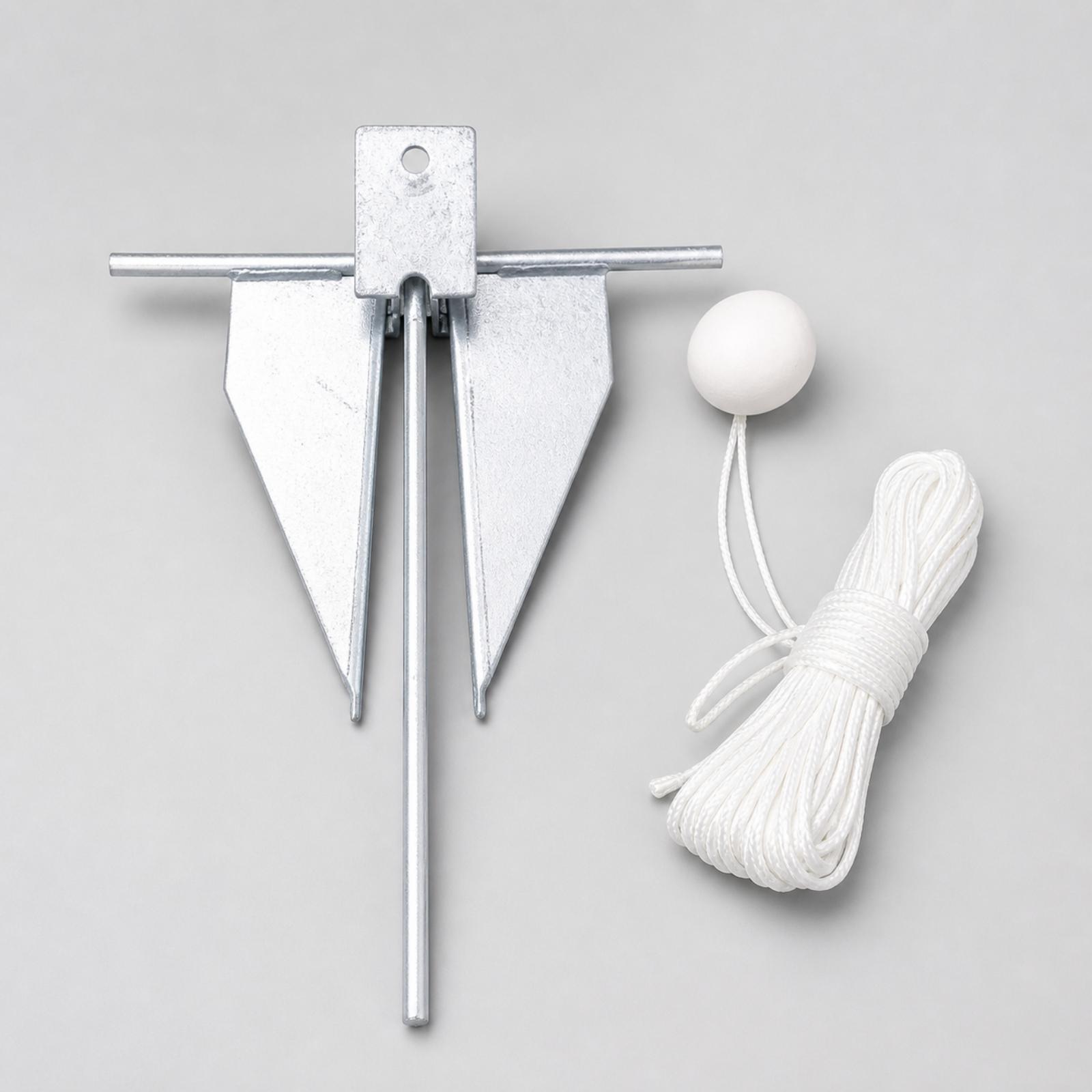 Boat Anchor Kit Galvanized - Комплект анкерного оборудования для лодок, устойчивый