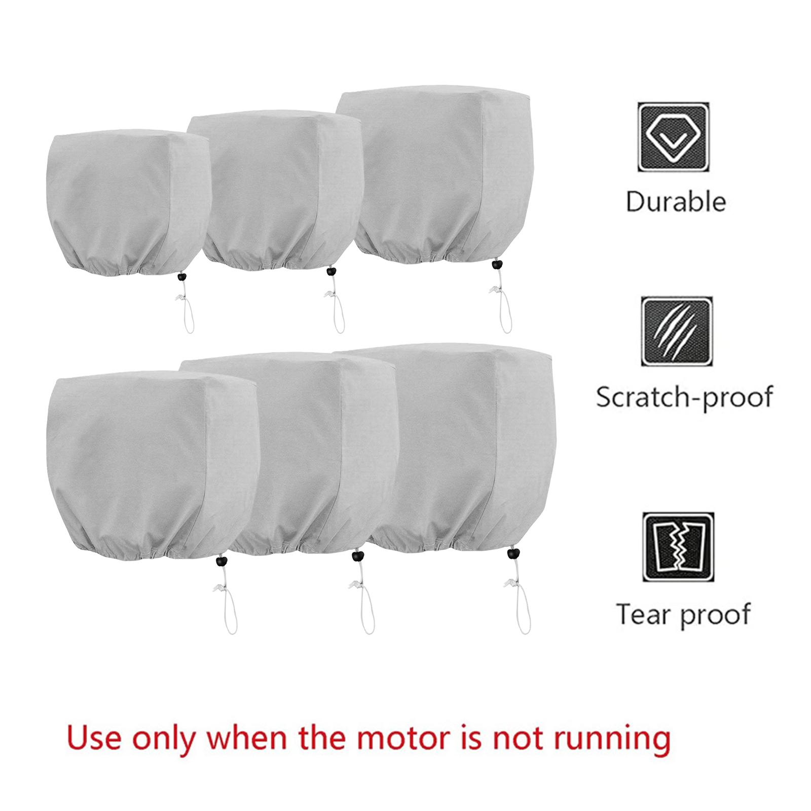 Outboard Motor Cover Waterproof - Прочный чехол для лодочного двигателя, водонепроницаемая