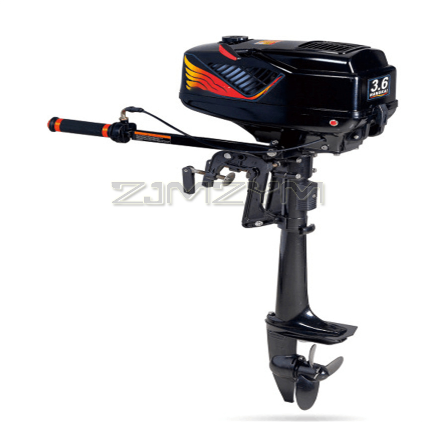 Electric Outboard Motor 3Hp - 2-тактный подвесной мотор 3,6 л.с., лодка