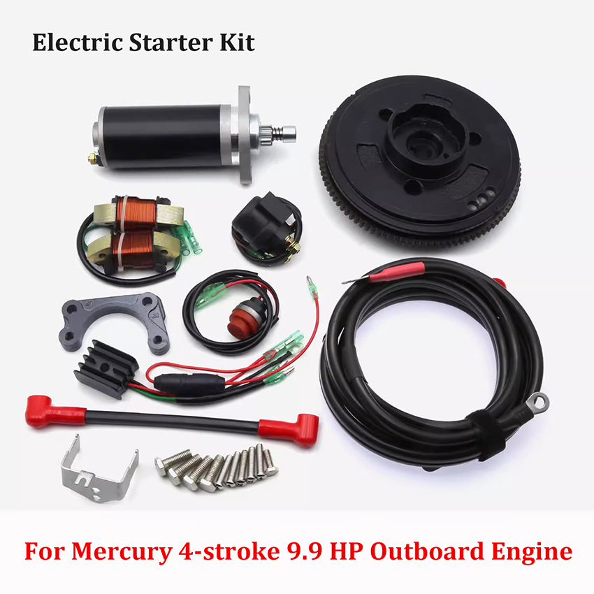 Outboard Motor 9.9Hp 4 Stroke - Комплект электрического стартера подвесного двигателя для