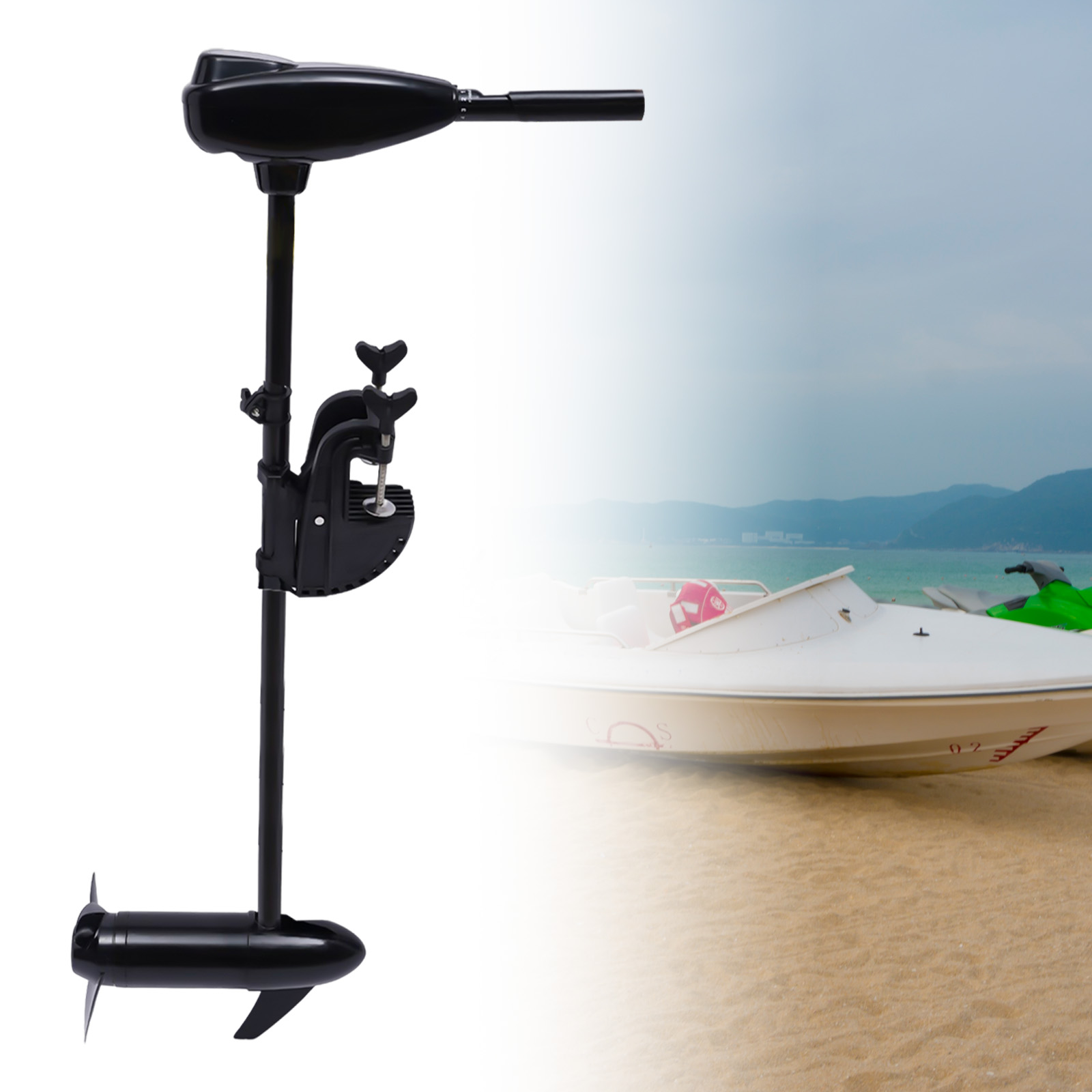 Electric Outboard Motor 3Hp - Электрический подвесной мотор 800 Вт, 12
