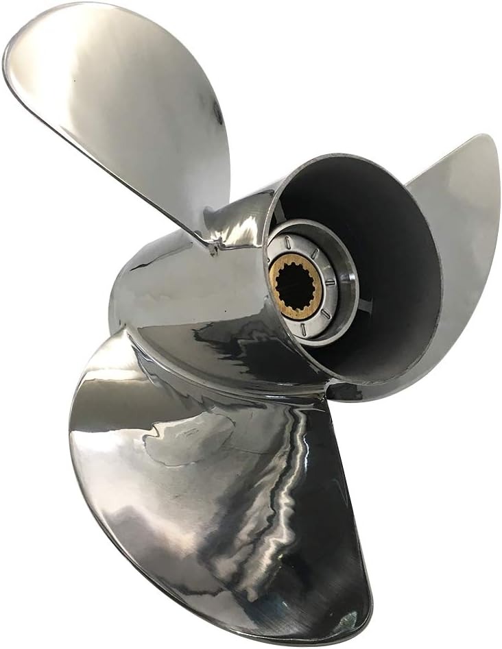 Outboard Motor Propeller Stainless - Новый гребной винт Winibo из нержавеющей