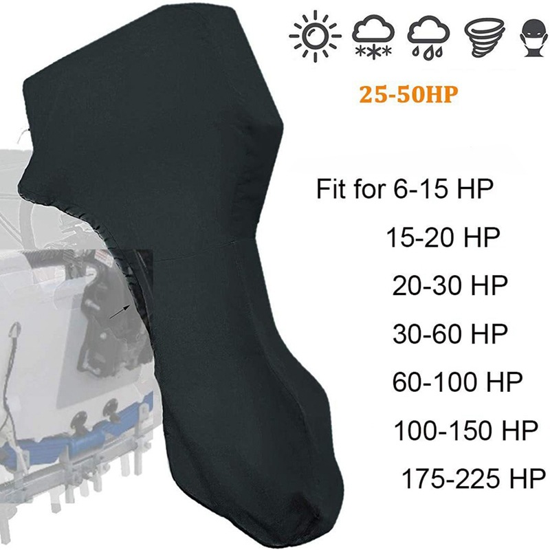 Outboard Motor Cover Waterproof - Водонепроницаемый чехол для лодочного мотора с