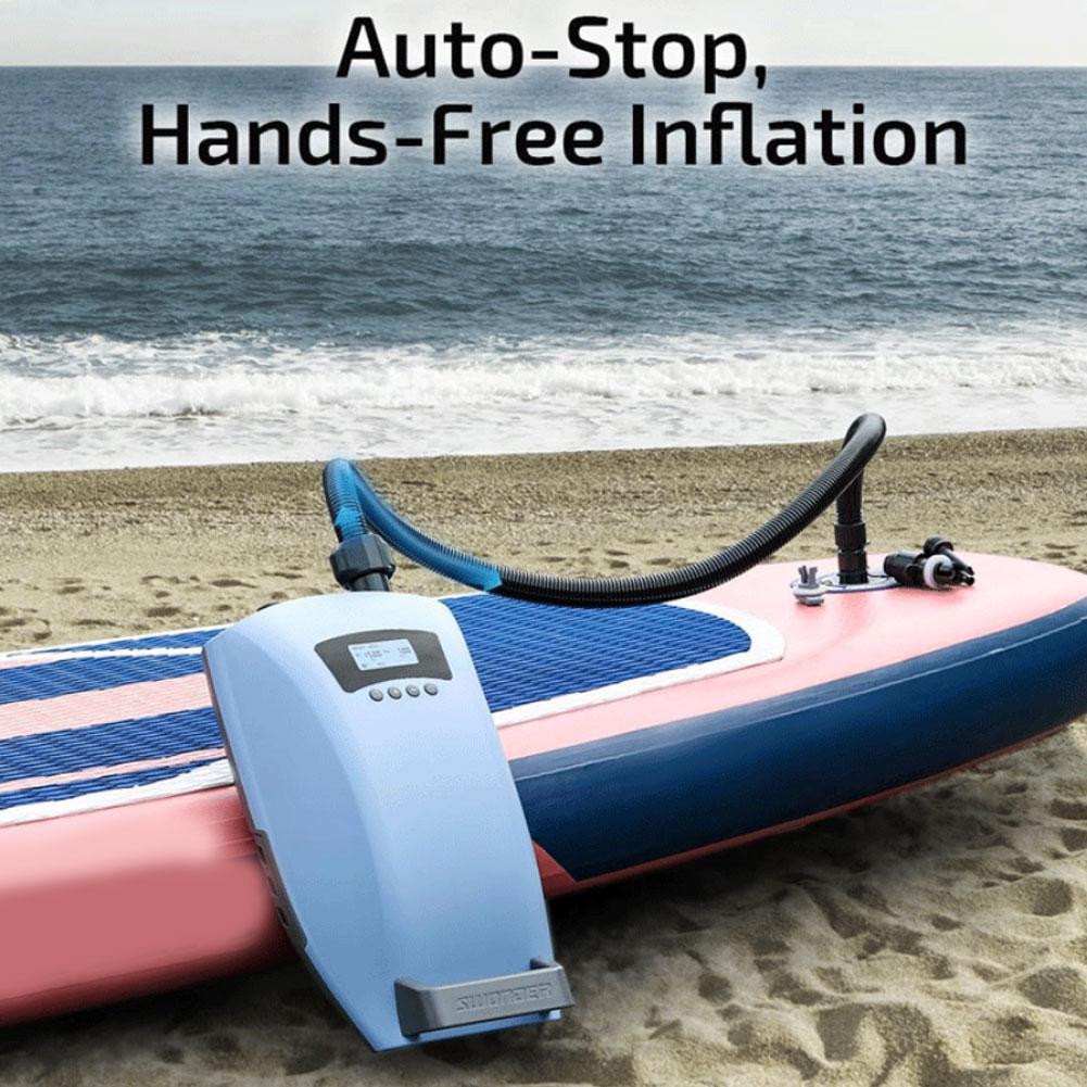 Inflatable Boat Electric Pump - Комплект воздушного шланга с 7 насадками,