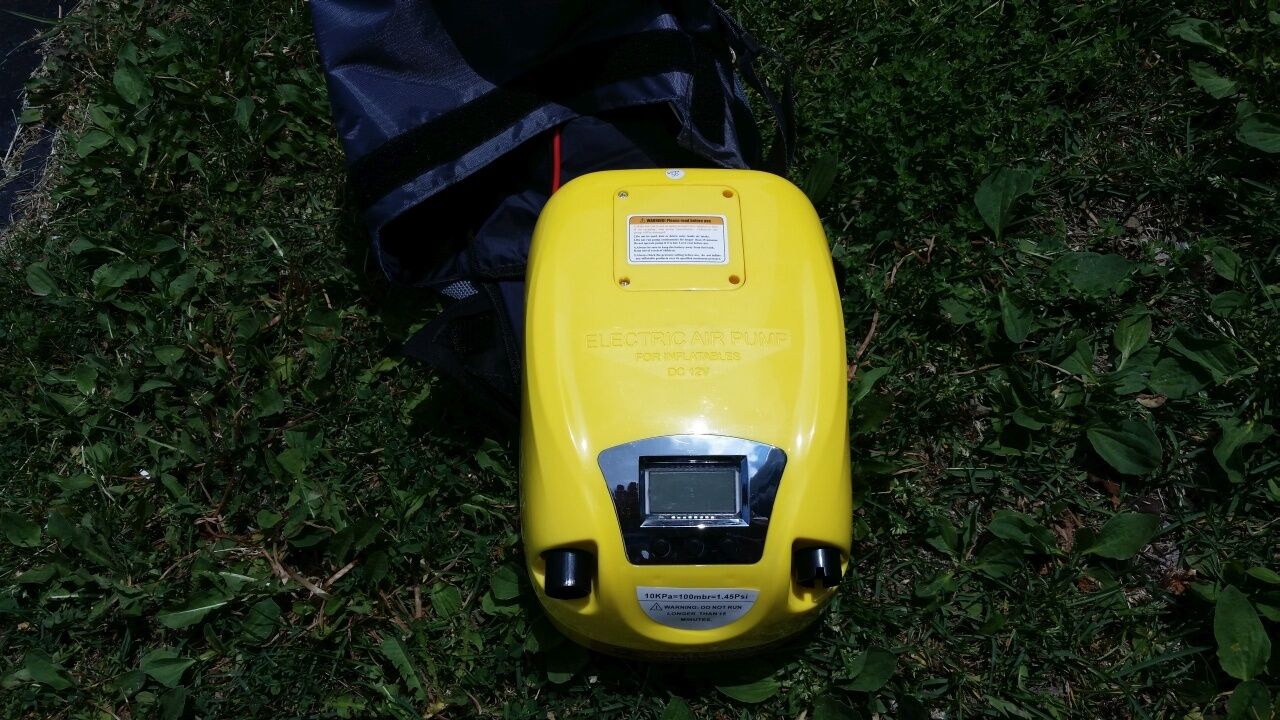 Цифровой электрический насос в – обзор и цена Inflatable Boat Electric Pump