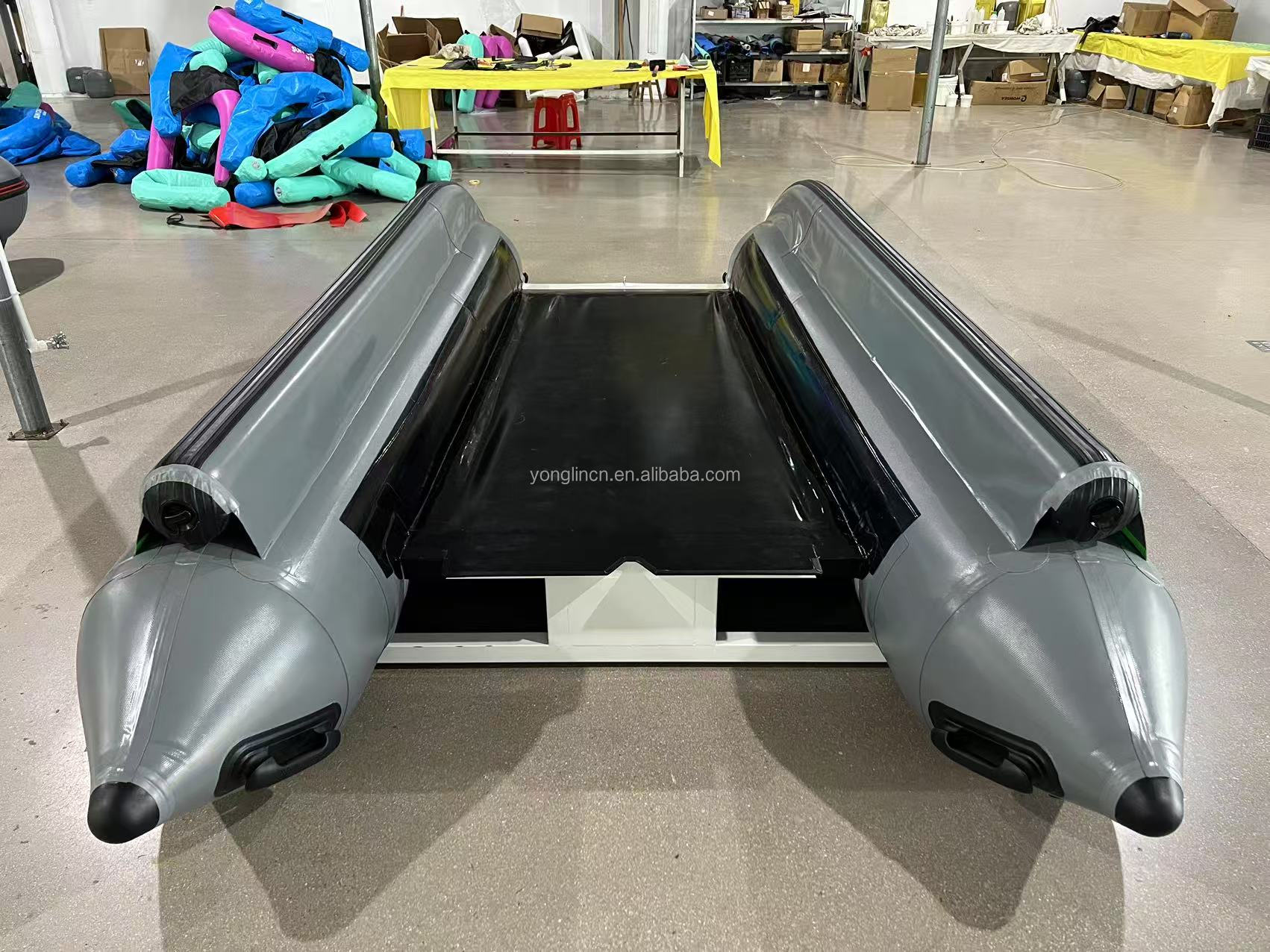 Надувная лодка-катамаран Zapca – обзор и цена Inflatable Boat 3.3M Pvc
