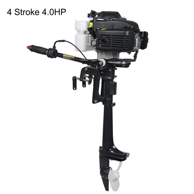 4-тактные подвесные двигатели  – обзор и цена Electric Outboard Motor 3Hp