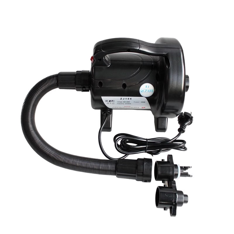 Мощный насос ZJ106 1200 Вт для – обзор и цена Inflatable Boat Electric Pump