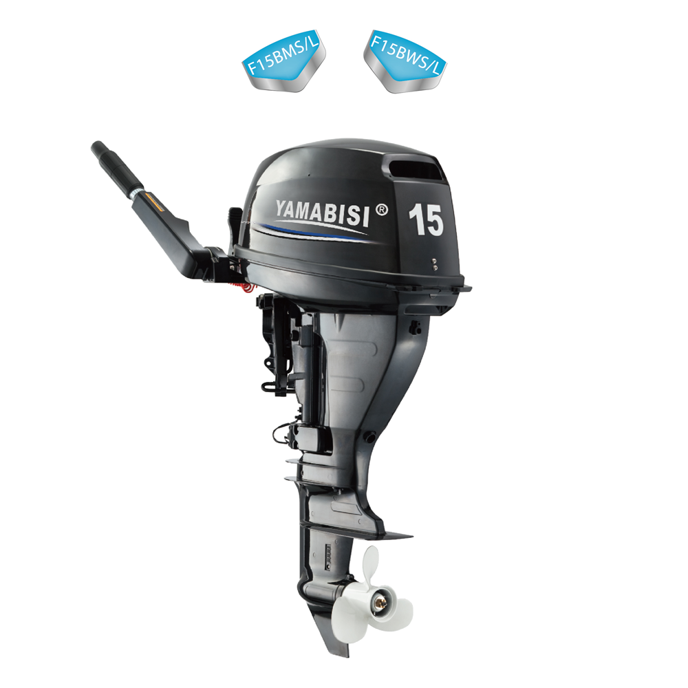 DDP Судовой двигатель YAMABISI – обзор и цена Outboard Motor 4 Stroke 15Hp