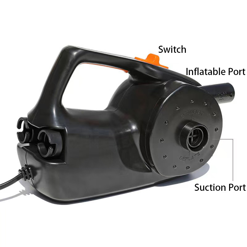 HT-316 12 в автомобильный Акку – обзор и цена Inflatable Boat Electric Pump