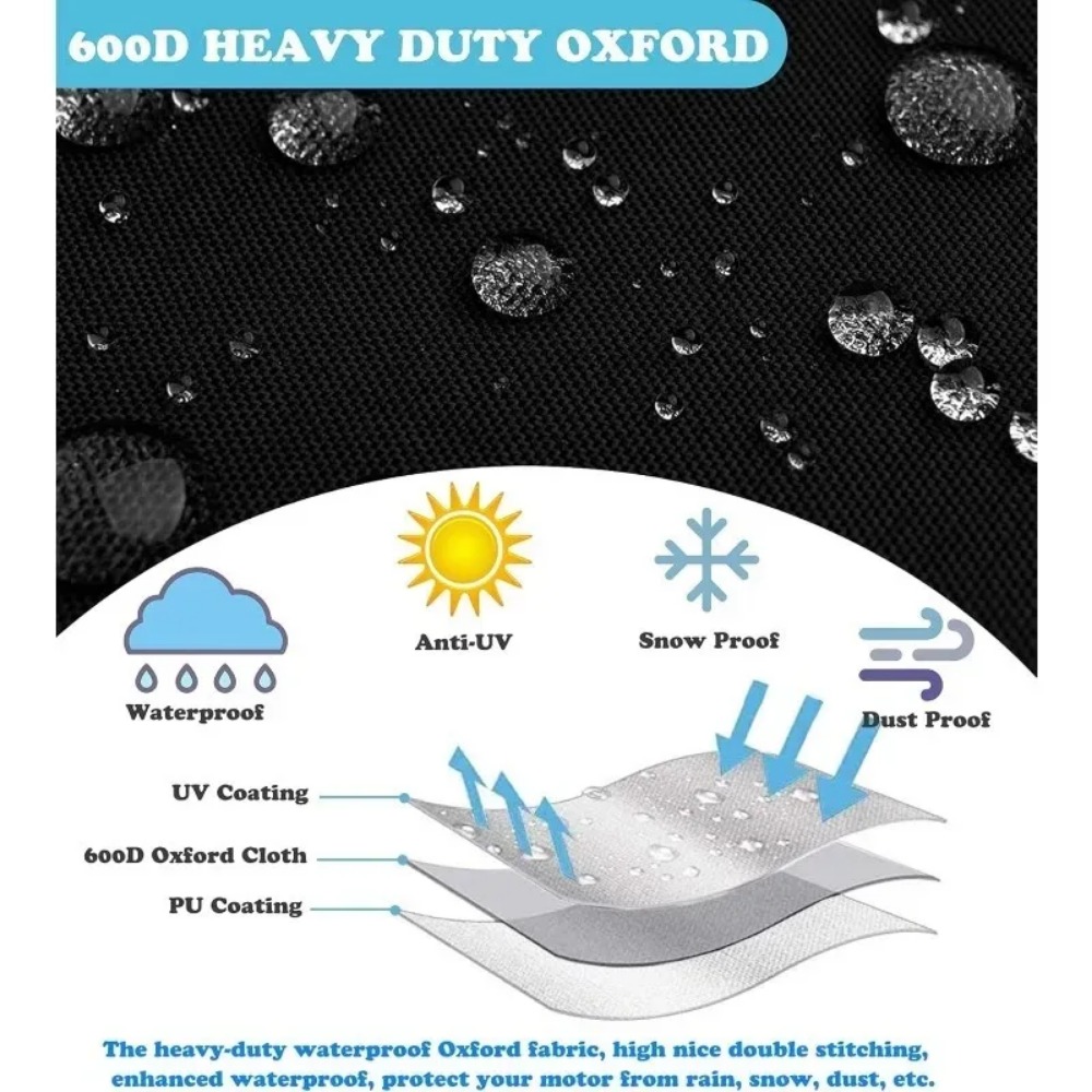 Водонепроницаемый, пылезащитны – обзор и цена Outboard Motor Cover Waterproof