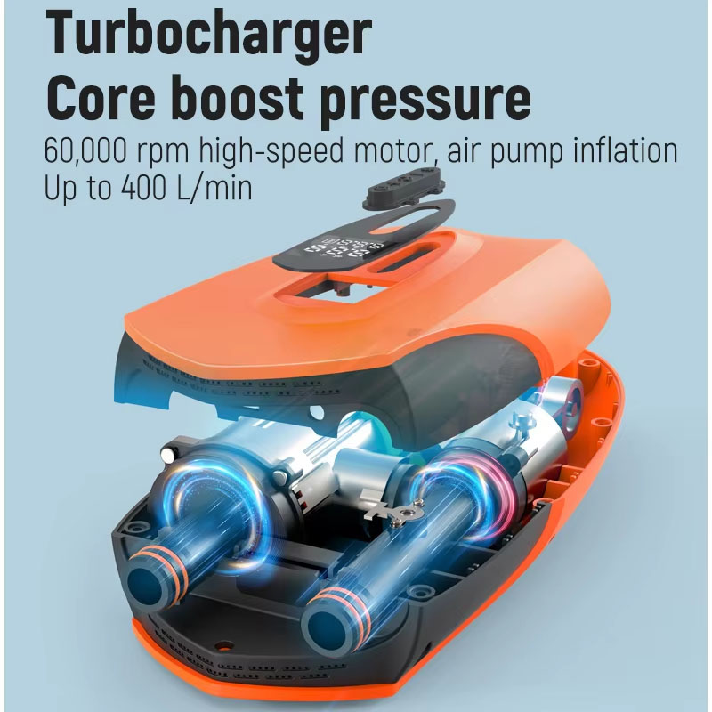 Портативный электрический возд – обзор и цена Inflatable Boat Electric Pump