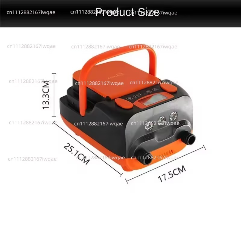 Электрический насос HT-790 для – обзор и цена Inflatable Boat Electric Pump