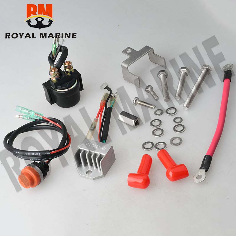 Комплект для электрозапуска 4- – обзор и цена Outboard Motor 4 Stroke 15Hp