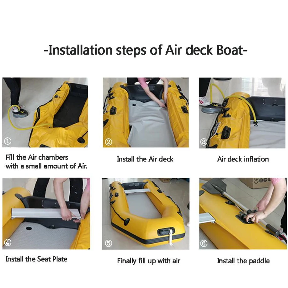 2,3 ~ 3,3 м надувная лодка с п – обзор и цена Inflatable Boat 3.3M Pvc