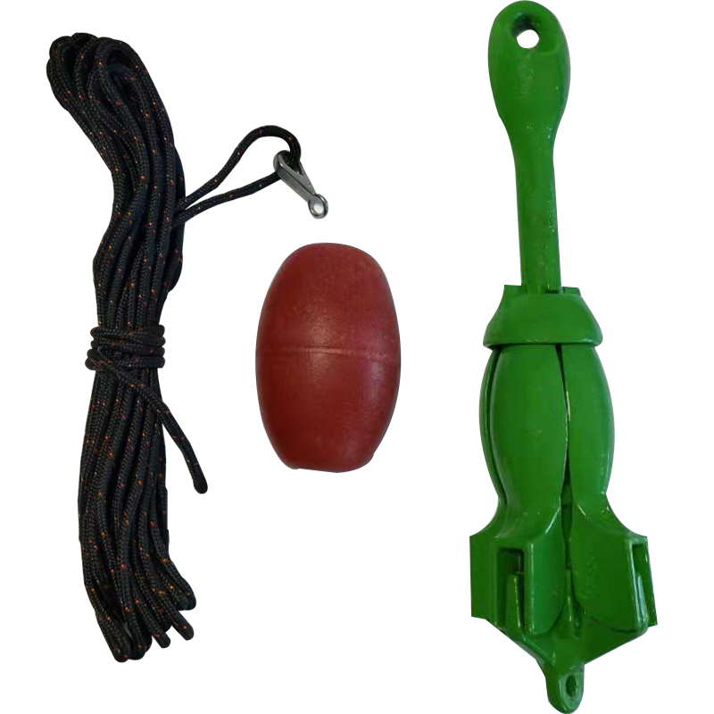 Морская лодка 1,5 кг, зеленый  – обзор и цена Boat Anchor Kit Galvanized