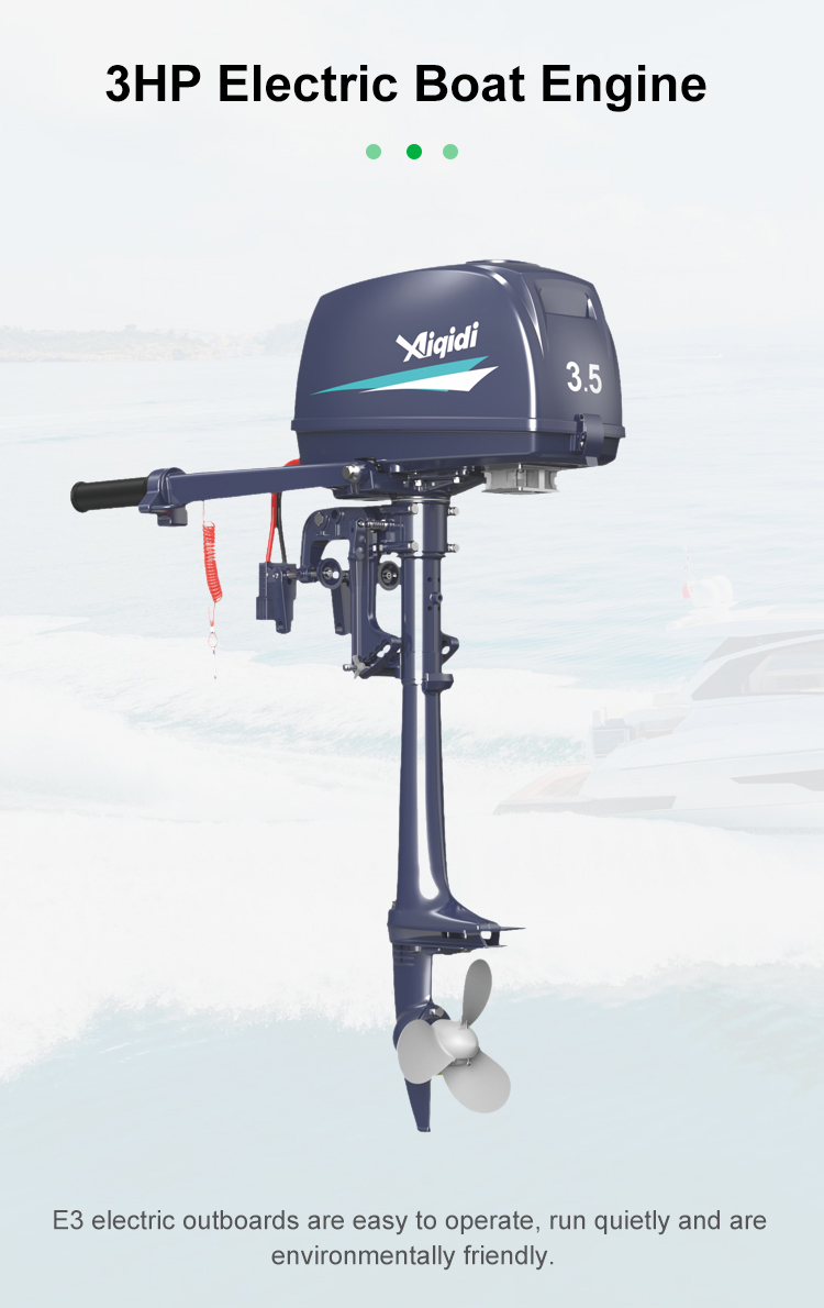 Электрический подвесной мотор  – обзор и цена Electric Outboard Motor 3Hp
