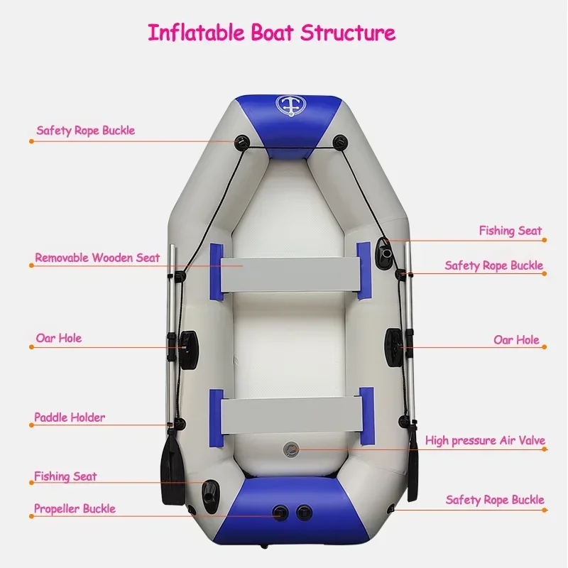 Новые рыбацкие лодки толщиной  – обзор и цена Inflatable Boat 3.3M Pvc