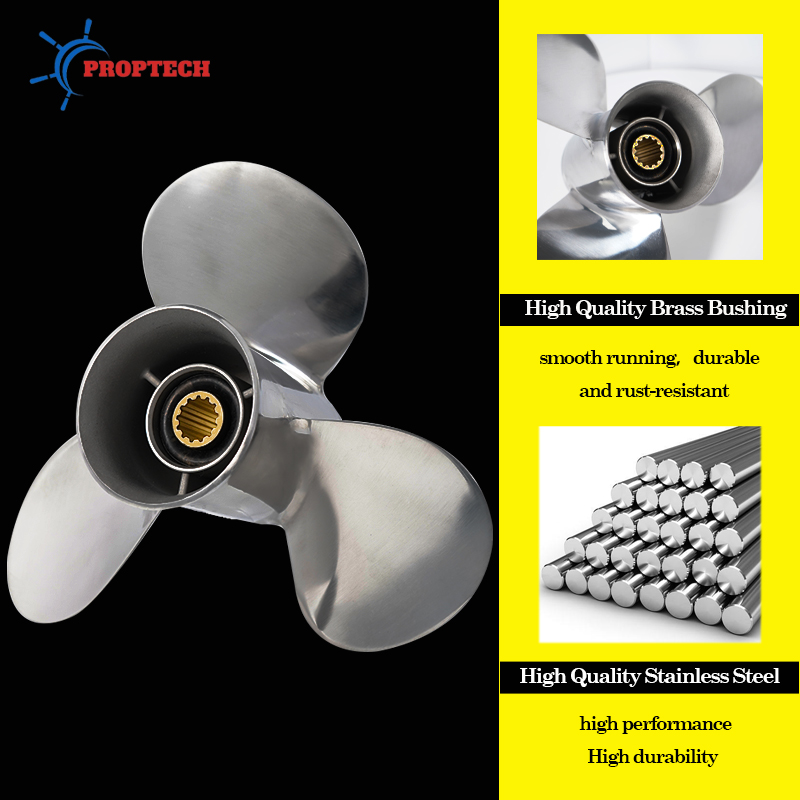 Лодочный гребной винт 11 1/8x1 – обзор и цена Outboard Motor Propeller Stainless
