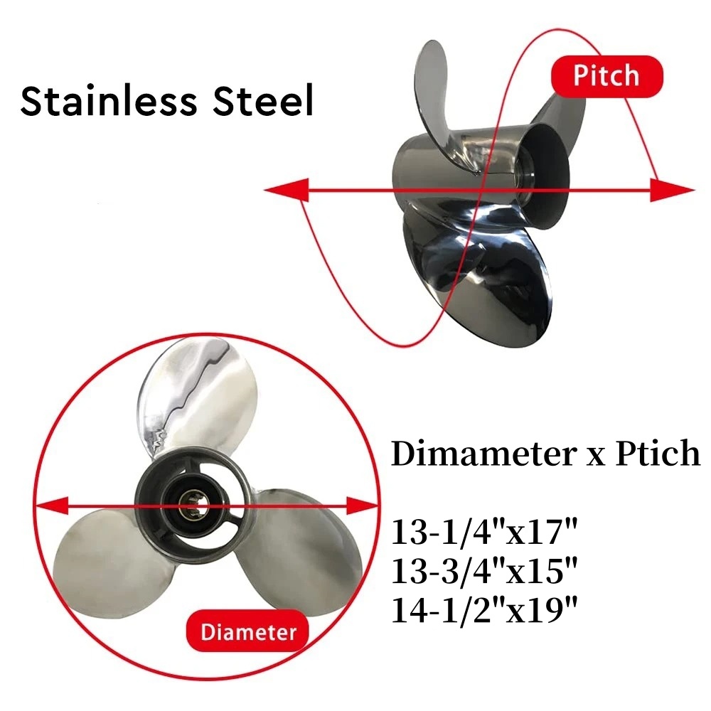 Новый гребной винт Winibo из н – обзор и цена Outboard Motor Propeller Stainless