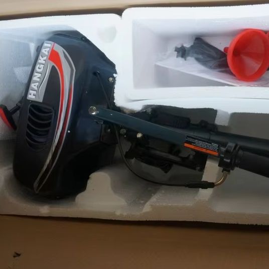 Хорошее качество Hangkai 2-так – обзор и цена Electric Outboard Motor 3Hp