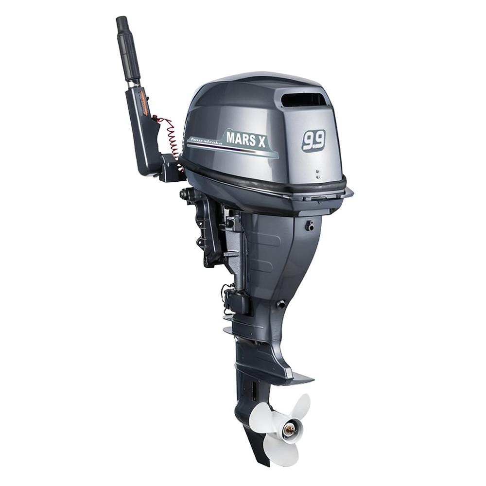 Лодочный мотор MARS X Brand, 4 – обзор и цена Outboard Motor 9.9Hp 4 Stroke