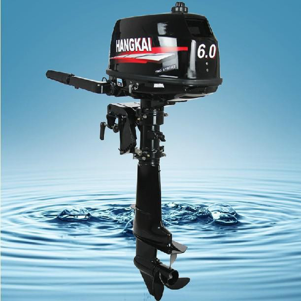 Лодочный мотор Hangkai 6 л.с.  – обзор и цена Electric Outboard Motor 3Hp