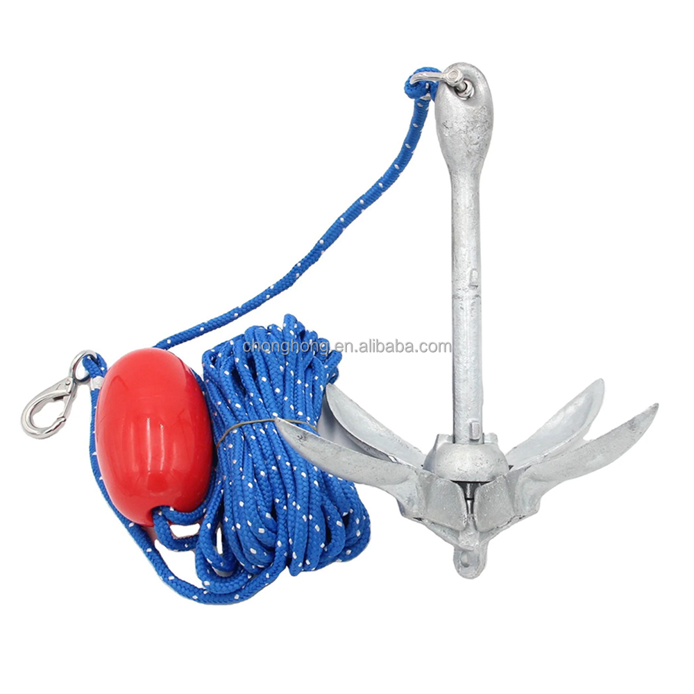Морской оцинкованный якорь-гра – обзор и цена Boat Anchor Kit Galvanized