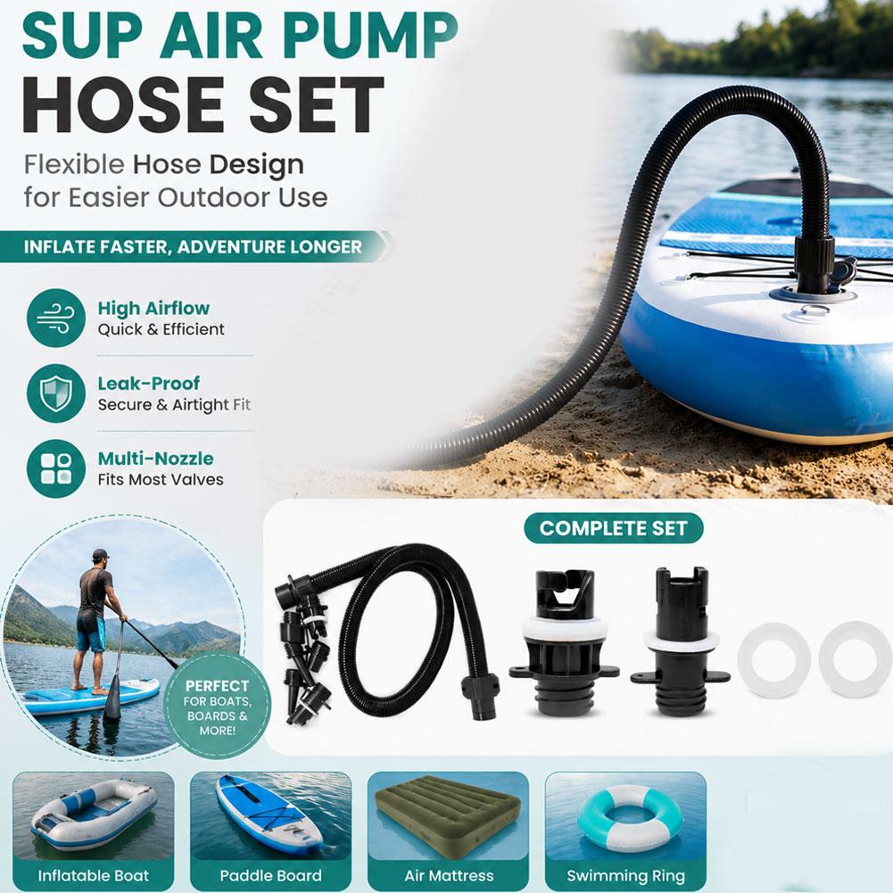 Комплект воздушного шланга с 7 – обзор и цена Inflatable Boat Electric Pump