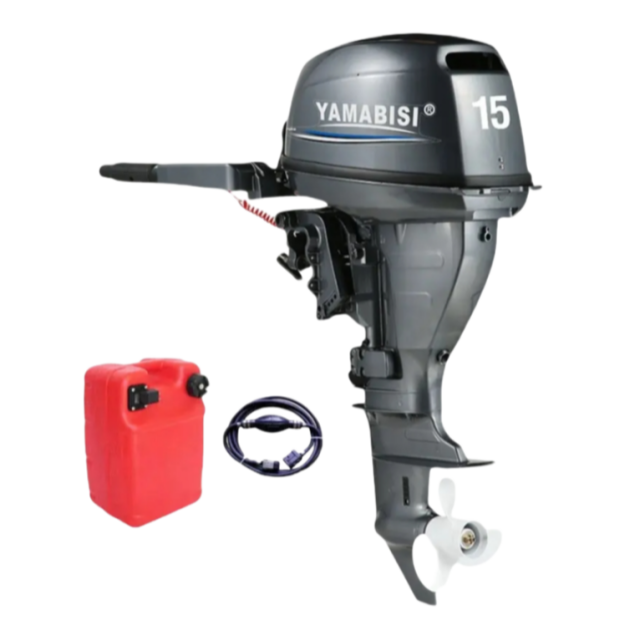 Лодочный мотор Yamabisi 4-такт – обзор и цена Outboard Motor 4 Stroke 15Hp
